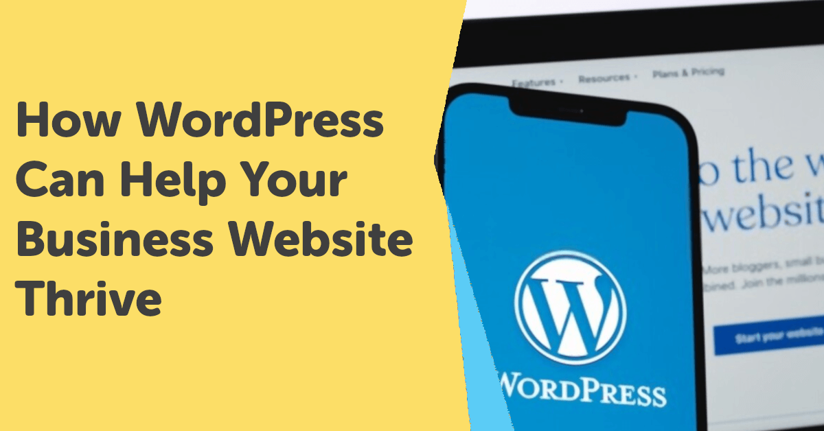 How WordPress Can Help Your Business Website Thrive