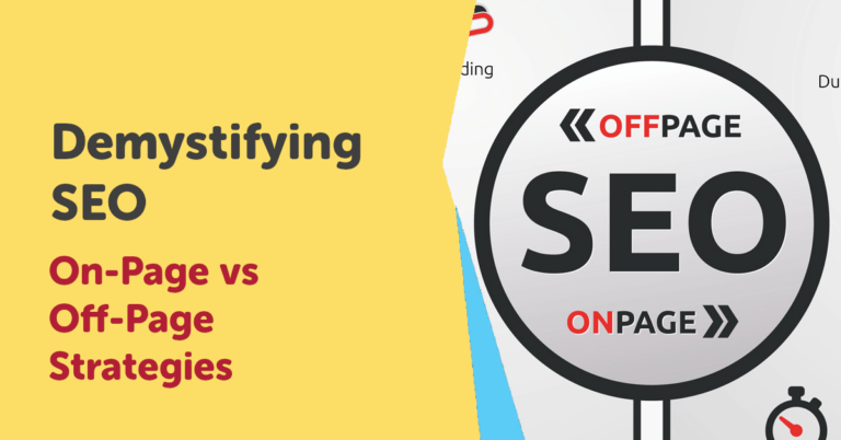SEO On-Page vs Off-Page